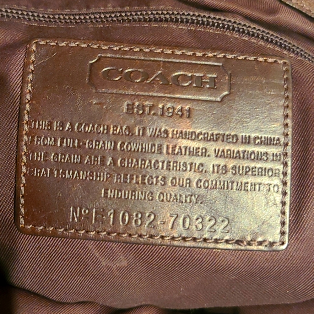 Coach Tote/Baby Bag - Picture 3 of 11
